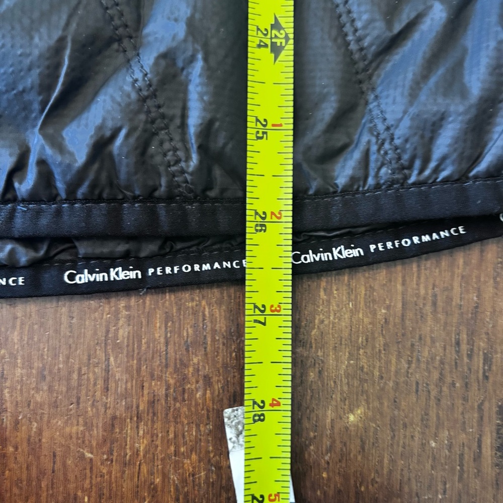 Women’s Calvin Klein Black Performance Jacket with High Collar and Elastic Cuffs - Picture 7 of 7
